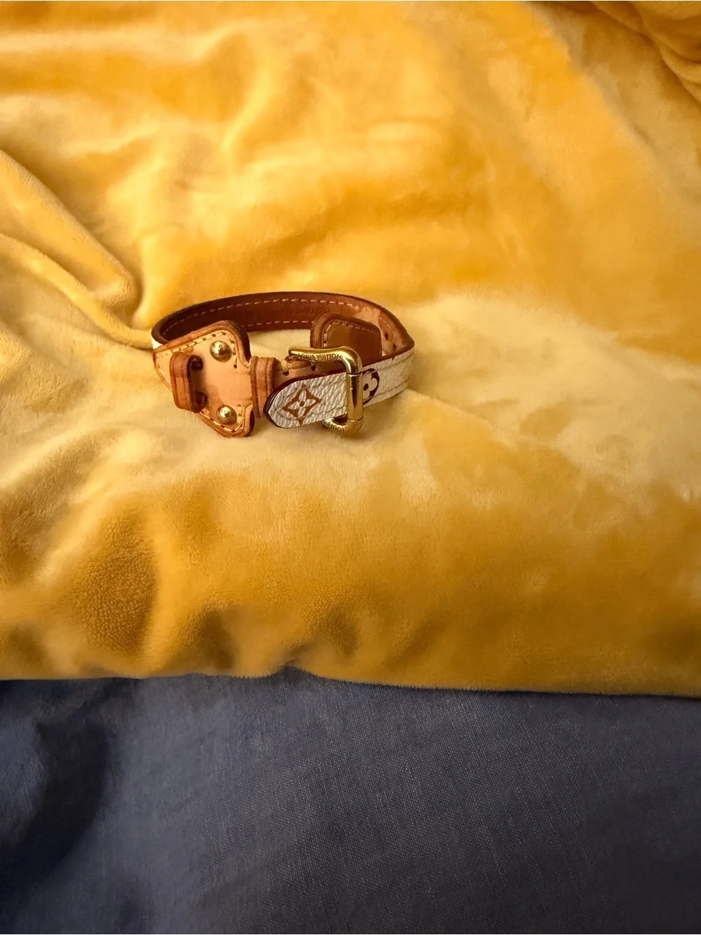 Louis Vuitton Theda Multicolor Monogram Leather Bracelet